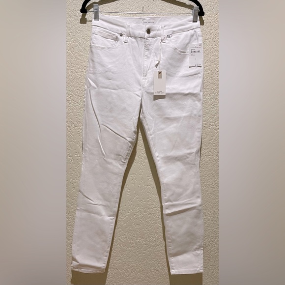 NWT Good American Good Legs Skinny White Jeans Size 10 - Picture 6 of 14